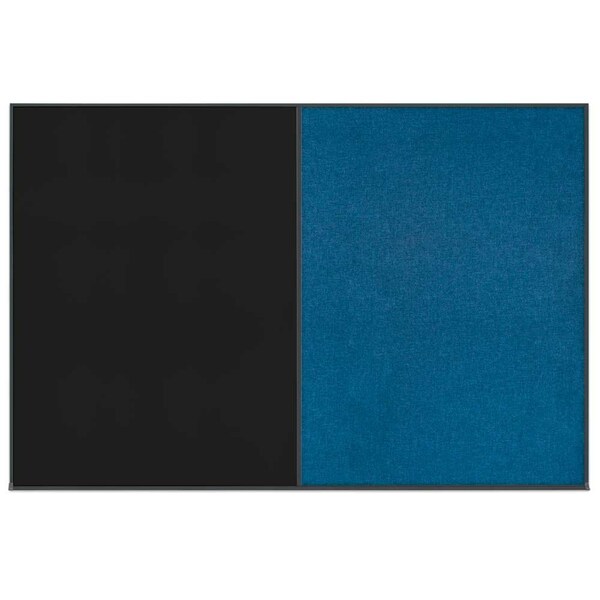 Enclosed Corkboard, 1 Door, 60"x36", 4" Fra